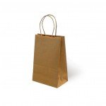 BOLSA KRAFT XS 18+8X24 NATURAL VERJURADO | ANDINA | ENVASE 50 UDS. UNIDAD | 8436557057082 Imagen principal del producto