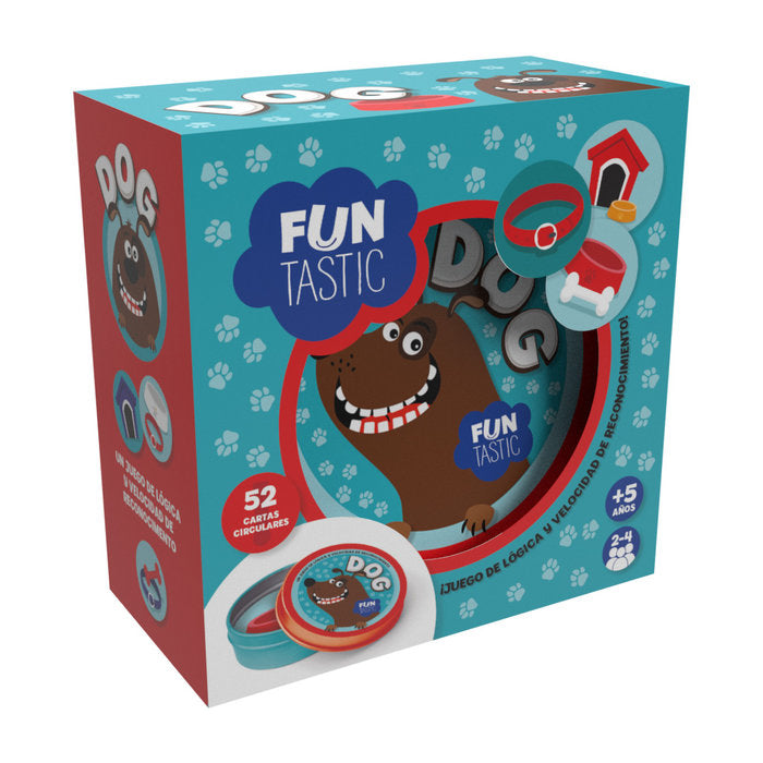 Cartas Redondas Funtastic Dog - Juego Educativo