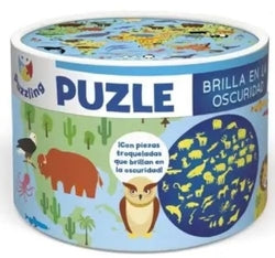 Puzzle Mundo Animal Imaginiland para niños y adultos