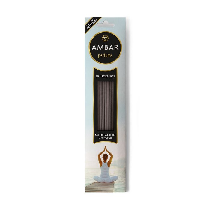 INCIENSO MEDITACION 20 VARILLAS | AMBAR | ENVASE 24 UDS. UNIDAD | 48436559710792 Imagen principal del producto