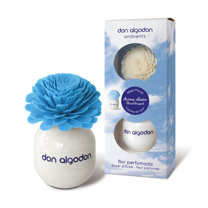 AMBIENTADOR FLOR PERFUMADA CLASICO 50ML DON ALGODON | DON ALGODON | 1 UNIDAD | 8436559713177 Imagen principal del producto