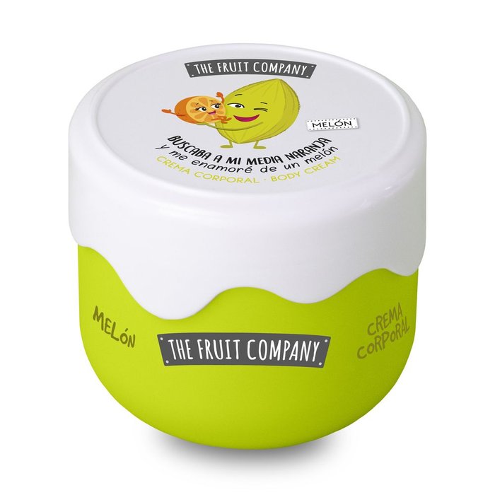 Crema corporal Melon Efecto Seda 200 ml THE FRUIT COMPANY
