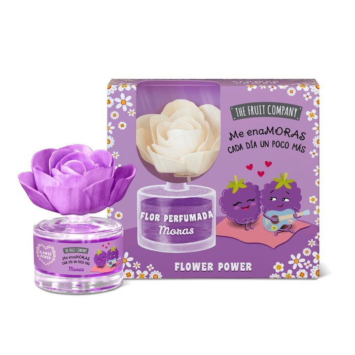 FLOR DIFUSORA FLOWER POWER MORAS 50ML TFC | THE FRUIT COMPANY | 1 UNIDAD | 8436559714167 Imagen principal del producto