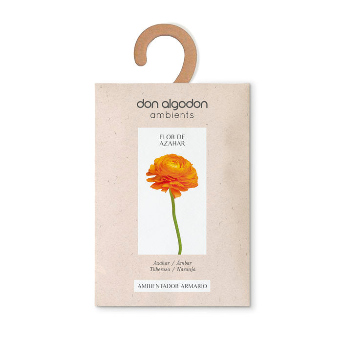 AMBIENTADOR ARMARIO DON ALGODON AZAHAR | DON ALGODON | ENVASE 12 UDS. UNIDAD | 28436559714369 Imagen principal del producto