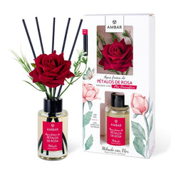 MIKADO AGUA FRESCA PETALOS ROSA FLORES DECORATIVAS 75ML | AMBAR | 1 UNIDAD | 8436559716222