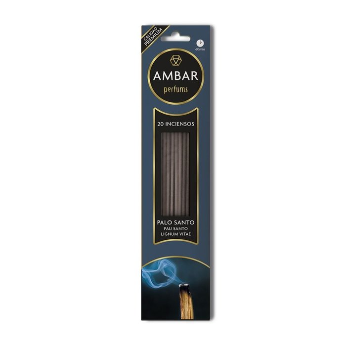 INCIENSO PALO SANTO VARILLAS AMBAR | AMBAR | ENVASE 24 UDS. UNIDAD | 48436559716350 Imagen principal del producto