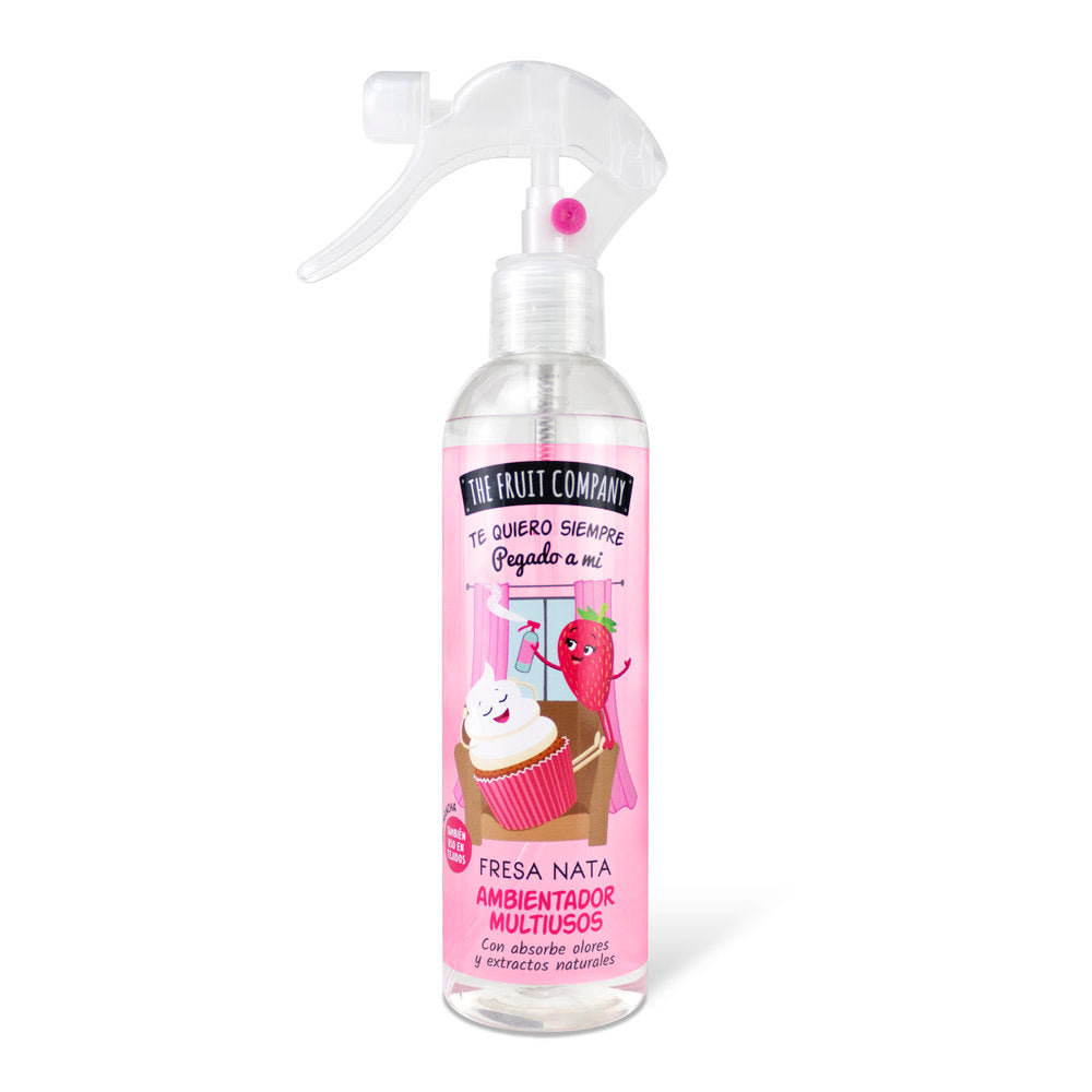 Expositor 12 Spray Multiusos Fresa Nata 250ml THE FRUIT COMPANY Imagen principal del producto