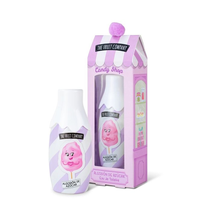 COLONIA ALGODON DE AZUCAR CANDY EDITION 40ML | THE FRUIT COMPANY | ENVASE 12 UDS. UNIDAD | 28436559717148