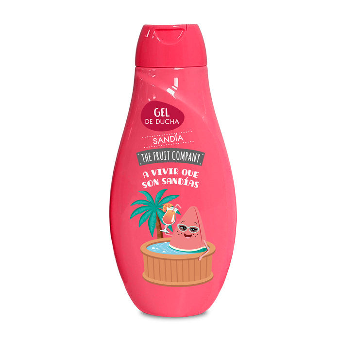 GEL DE DUCHA SANDIA 600ML THE FRUIT COMPANY 10U | THE FRUIT COMPANY | ENVASE 10 UDS. UNIDAD | 28436559717834