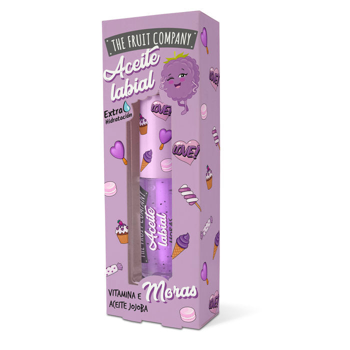 ACEITE LABIAL MORAS 3,6 ML | THE FRUIT COMPANY | ENVASE 18 UDS. UNIDAD | 28436559718114