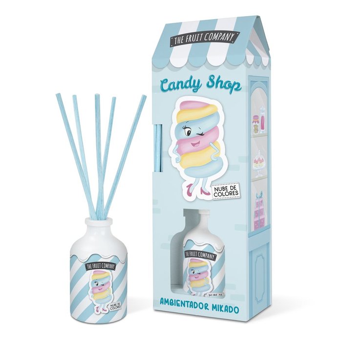 Ambientador Mikado Nube de Colores 40 ml Candy Tfc Marca The Fruit Company Imagen principal del producto