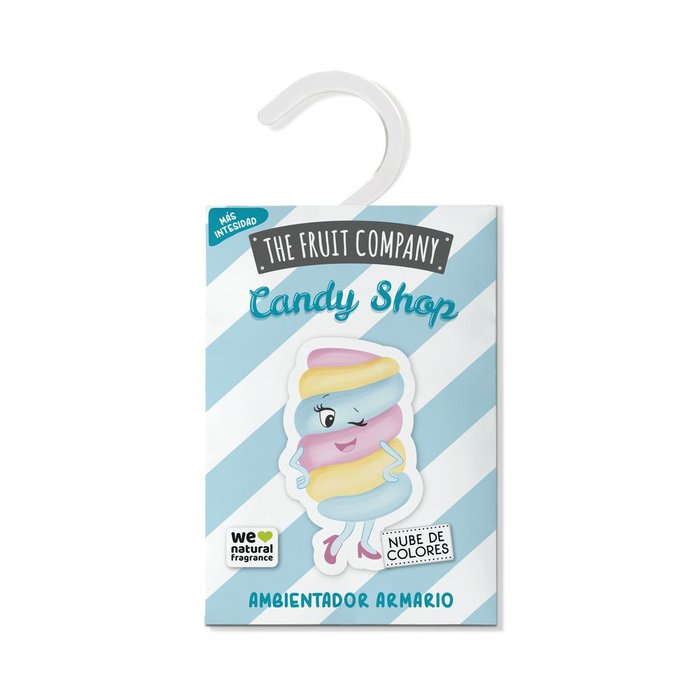 AMBIENTADOR ARMARIO NUBE DE COLORES CANDY TFC | THE FRUIT COMPANY | ENVASE 12 UDS. UNIDAD | 28436559718428 Imagen principal del producto
