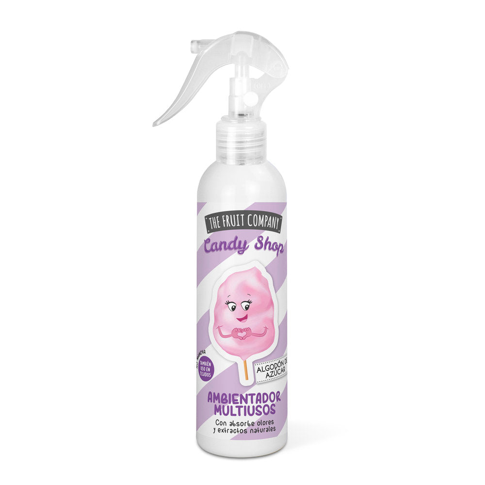 EXPOSITOR 12 SPRAY HOGAR ALGODON DE AZUCAR CANDY 200ML | THE FRUIT COMPANY | ENVASE 12 UDS. UNIDAD | 28436559718459 Imagen principal del producto