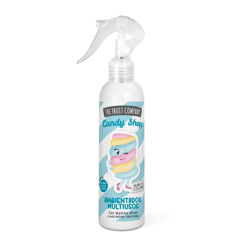 Expositor 12 Spray Hogar Nube de Colores Candy 200 ml THE FRUIT COMPANY Imagen principal del producto