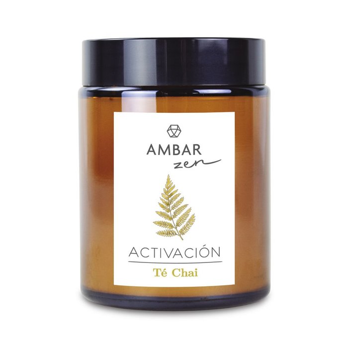VELA TE CHAI 125GR AMBAR ZEN | AMBAR | ENVASE 8 UDS. UNIDAD | 28436559718480