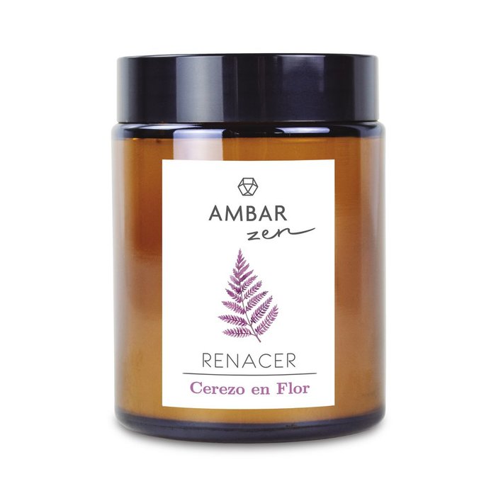 VELA CEREZO EN FLOR 125GR AMBAR ZEN | AMBAR | ENVASE 8 UDS. UNIDAD | 28436559718497 Imagen principal del producto