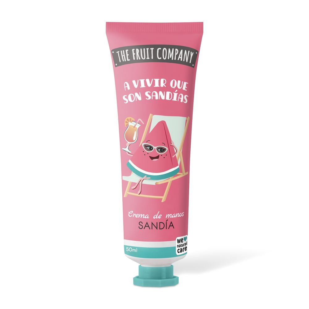 Expositor 14 Crema de Manos Sandía 50 ml THE FRUIT COMPANY