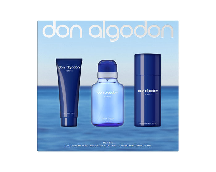 SET COLONIA 100ML+DESODORANTE+GEL DUCHA HOMBRE DON ALGODON | DON ALGODON | 1 UNIDAD | 8436559719049 Imagen principal del producto