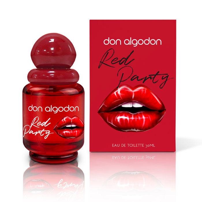 COLONIA MUJER 30ML RED PARTY IN RED DON ALGODON | DON ALGODON | 1 UNIDAD | 8436559719155 Imagen principal del producto