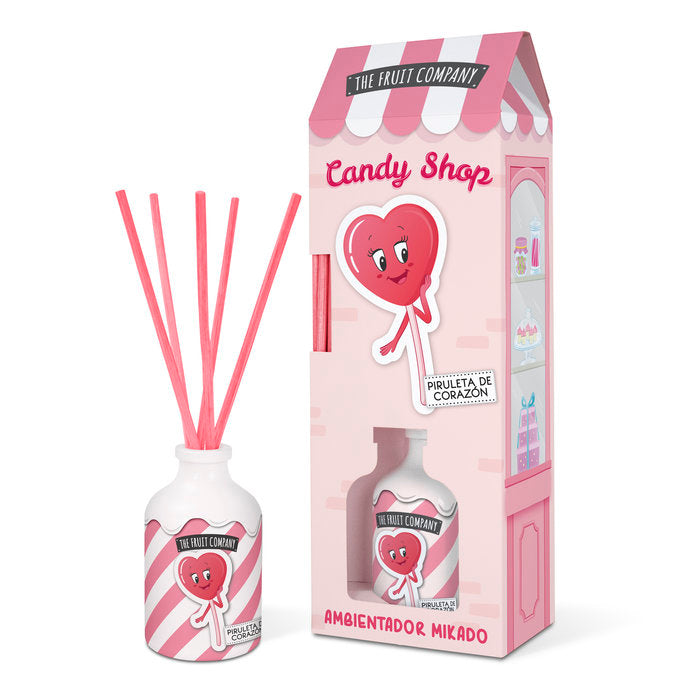 MIKADO PIRULETA 40ML CANDY | THE FRUIT COMPANY | ENVASE 12 UDS. UNIDAD | 28436559719821 Imagen principal del producto
