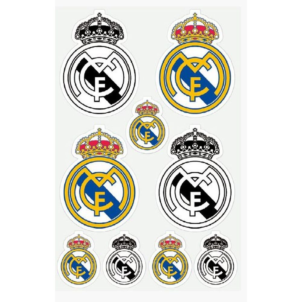 Etiquetas Reflectantes Real Madrid MINE Blister de 9 unidades Imagen principal del producto
