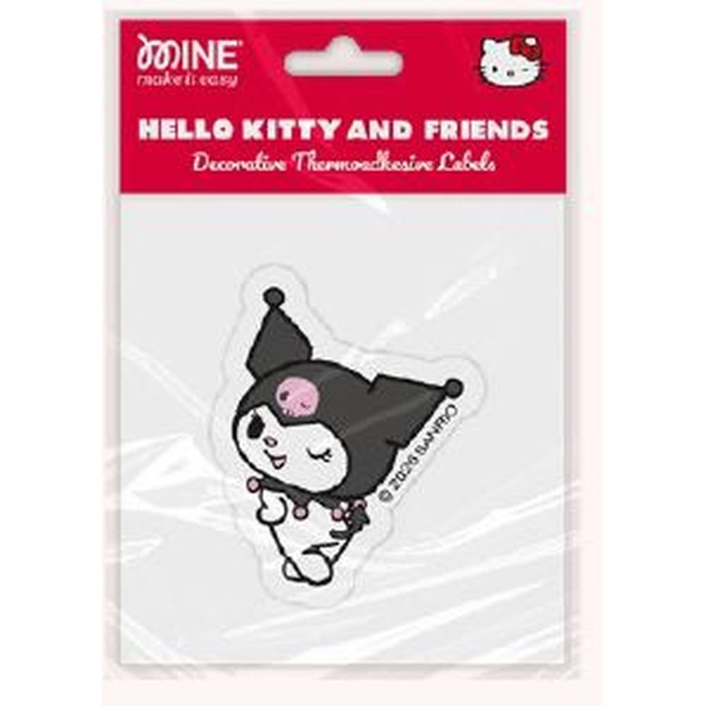 Parche Hk and Friends 01 Kuromi Mine Blister Imagen principal del producto