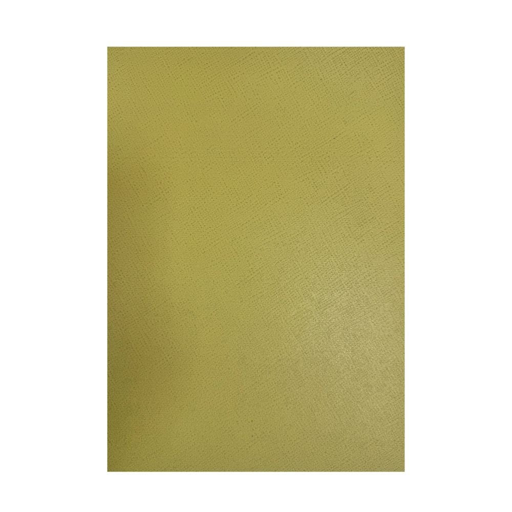 Portada Gofrada Piel Amarillo Pastel A4 DHP, Pack 25