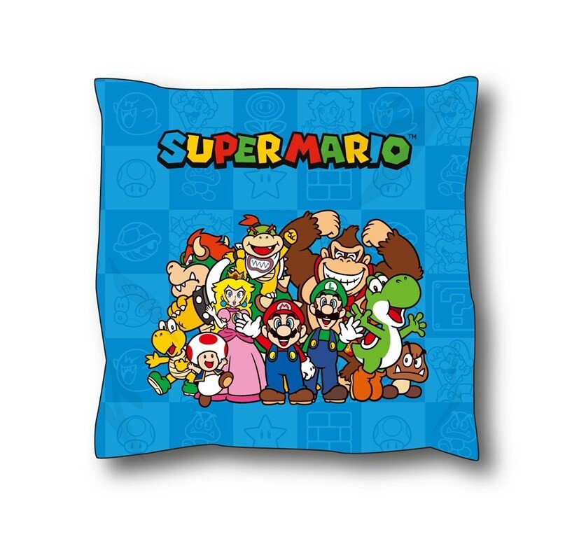 Cojin Super Mario Azul 40x40 cm Grupo Moya Peluches Imagen principal del producto