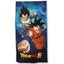 Toalla playa algodón Dragon Ball Goku y Vegeta NEW IMPORT SL 70 x 140 cm
