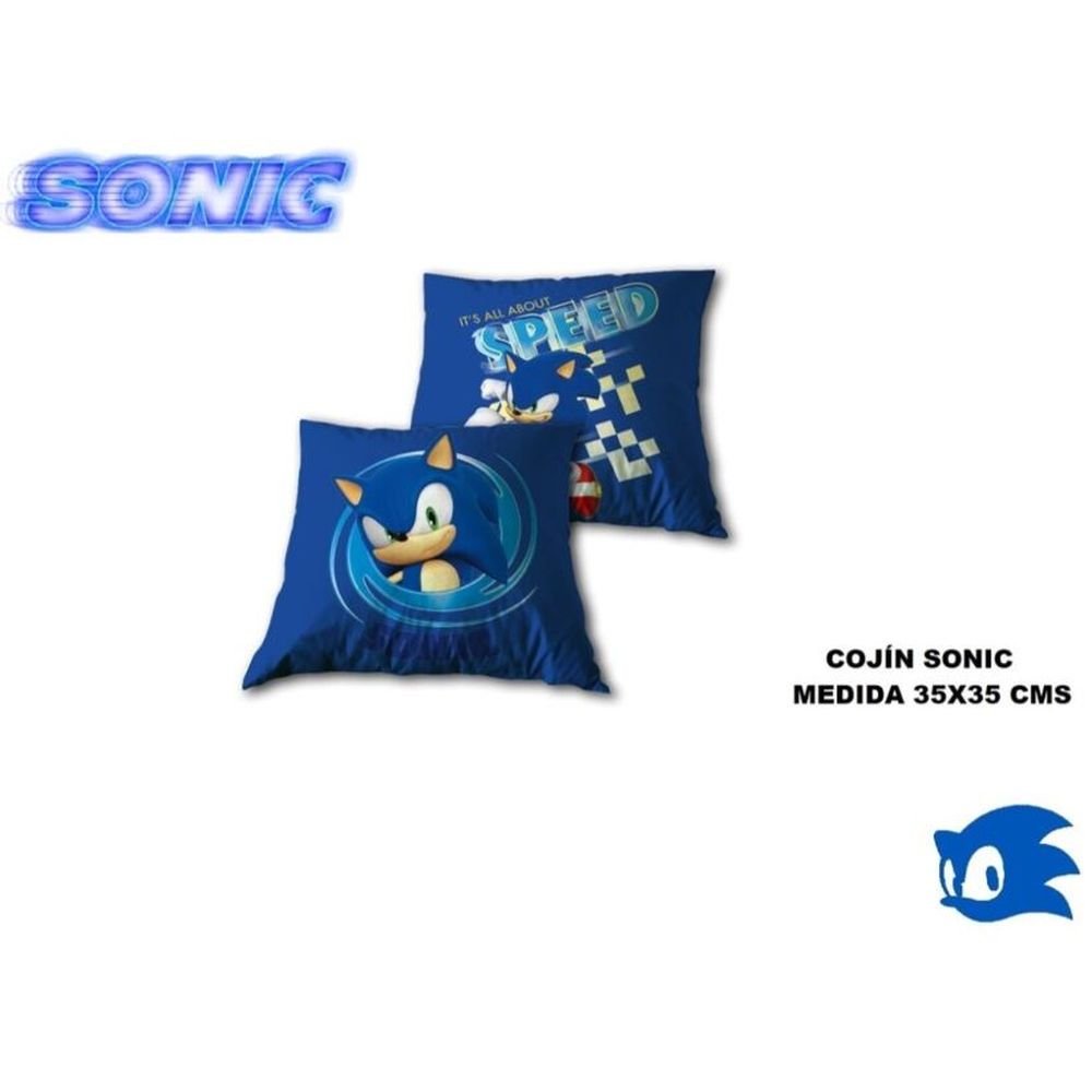 Cojin Sonic 35x35cm New Import SL Imagen principal del producto