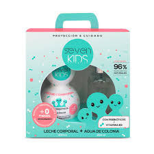 ESTUCHE AGUA DE COLONIA 250ML + GEL CHAMPU 400ML SEVEN KIDS | NATUAROMATIC GEL
