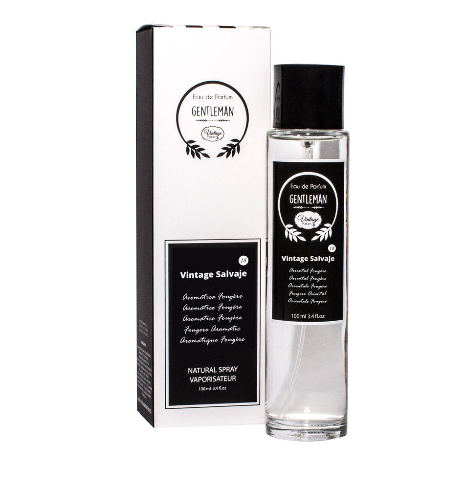 PERFUME MASCULINO 100ML VINTAGE SALVAJE | NATUAROMATIC GEL | 1 UNIDAD | 8436585488544 Imagen principal del producto