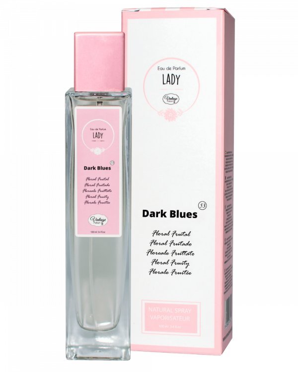 PERFUME FEMENINO 100ML VINTAGE DARK BLUES | NATUAROMATIC GEL | 1 UNIDAD | 8436585488605 Imagen principal del producto