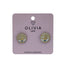 PENDIENTES ARBOL AQUABOHEMIA HIPOALERGENICO PLATA ESPEJO | OLIVIA LUXURY | 1 UNIDAD | 8436589363045