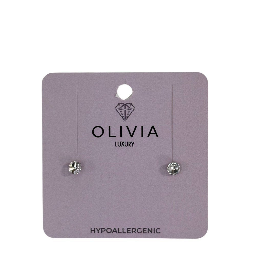 PENDIENTES CRISTAL HIPOALERGENICO RIVOLI CRYSTAL | OLIVIA LUXURY | 1 UNIDAD | 8436589367012 Imagen principal del producto
