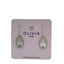 Pendientes Fatima Hipoalergénicos Aqua Bohemia Olivia Luxury