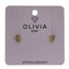 Pendientes Mujer Hipoalergenico Bañado en Oro 24 K Olivia Luxury