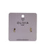Pendientes Estrellas Hipoalergénicos Bañados en Oro 24 K Olivia Luxury