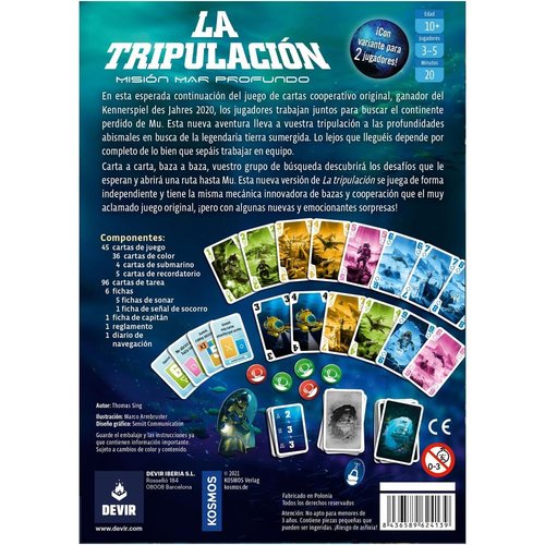 La Tripulación II - Juego de Mesa Devir Games