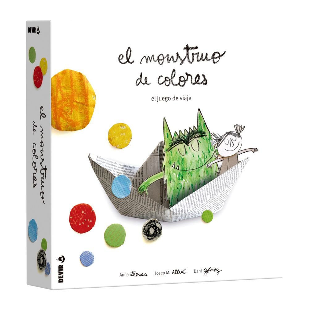 Juego de Mesa Monstruo de Colores Viaje Devir Games Imagen principal del producto