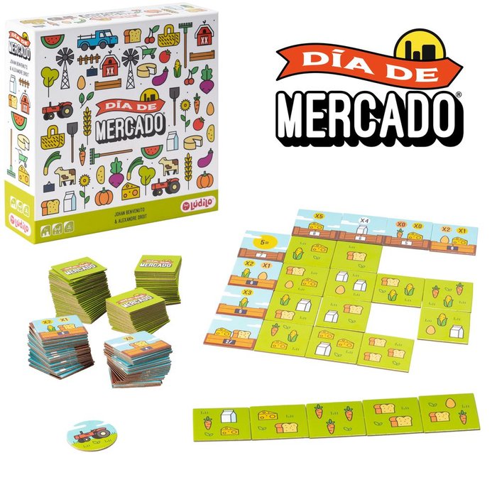 Juego de Mesa Día de Mercado Ludilo
