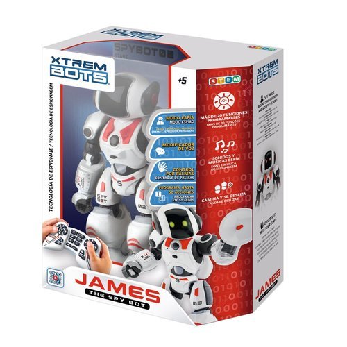 James Spybot - Robot programable con función espía