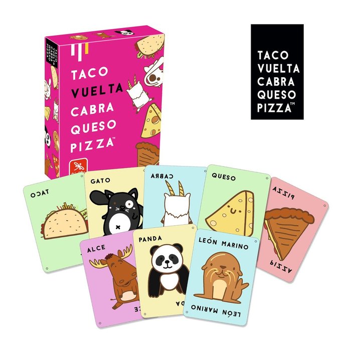 JUEGO TACO, VUELTA, CABRA, QUESO, PIZZA | LUDILO | 1 UNIDAD | 8436598033038 Imagen principal del producto