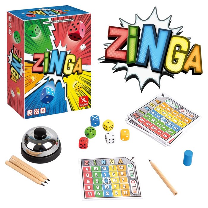 JUEGO ZINGA | LUDILO | 1 UNIDAD | 8436598033076 Imagen principal del producto