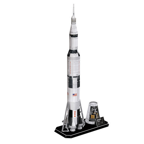 Puzzle 3D Apollo Saturn V Rocket - World Brands Games