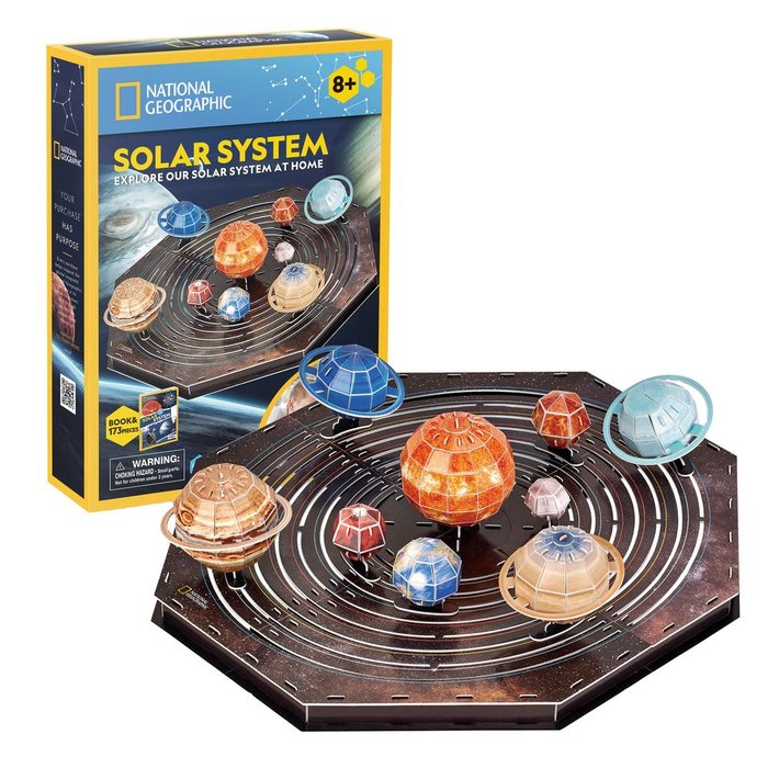 Puzzle 3D Sistema Solar National Geographic World Brands Games Imagen principal del producto
