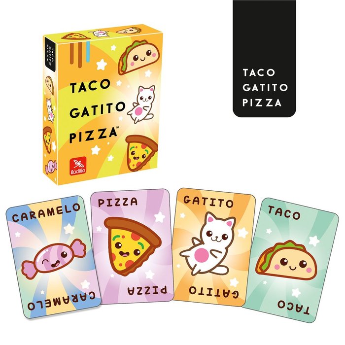JUEGO TACO GATITO PIZZA TU PRIMER TACO | LUDILO | 1 UNIDAD | 8436598034639 Imagen principal del producto