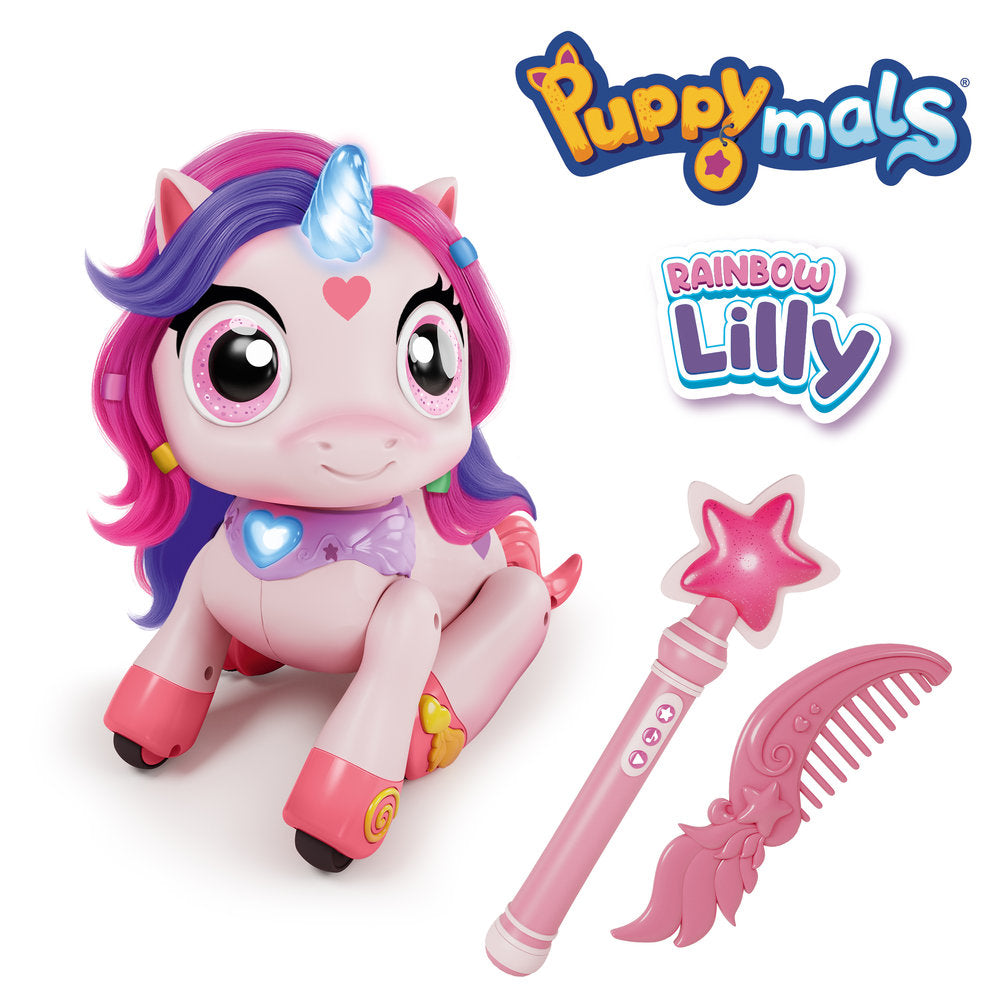 Juego Rainbow Lilly - Unicornio interactivo World Brands