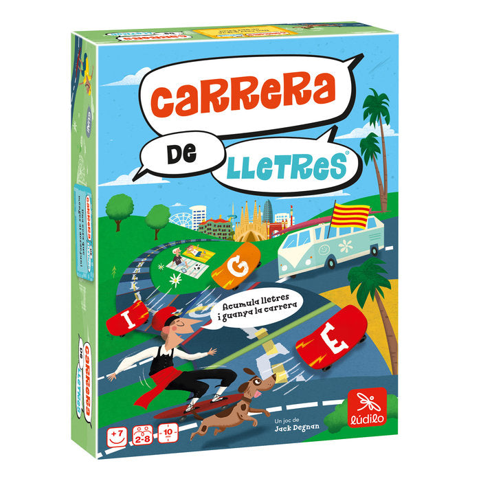 Carrera de Lletres Ludilo Juego Educativo en Catalán