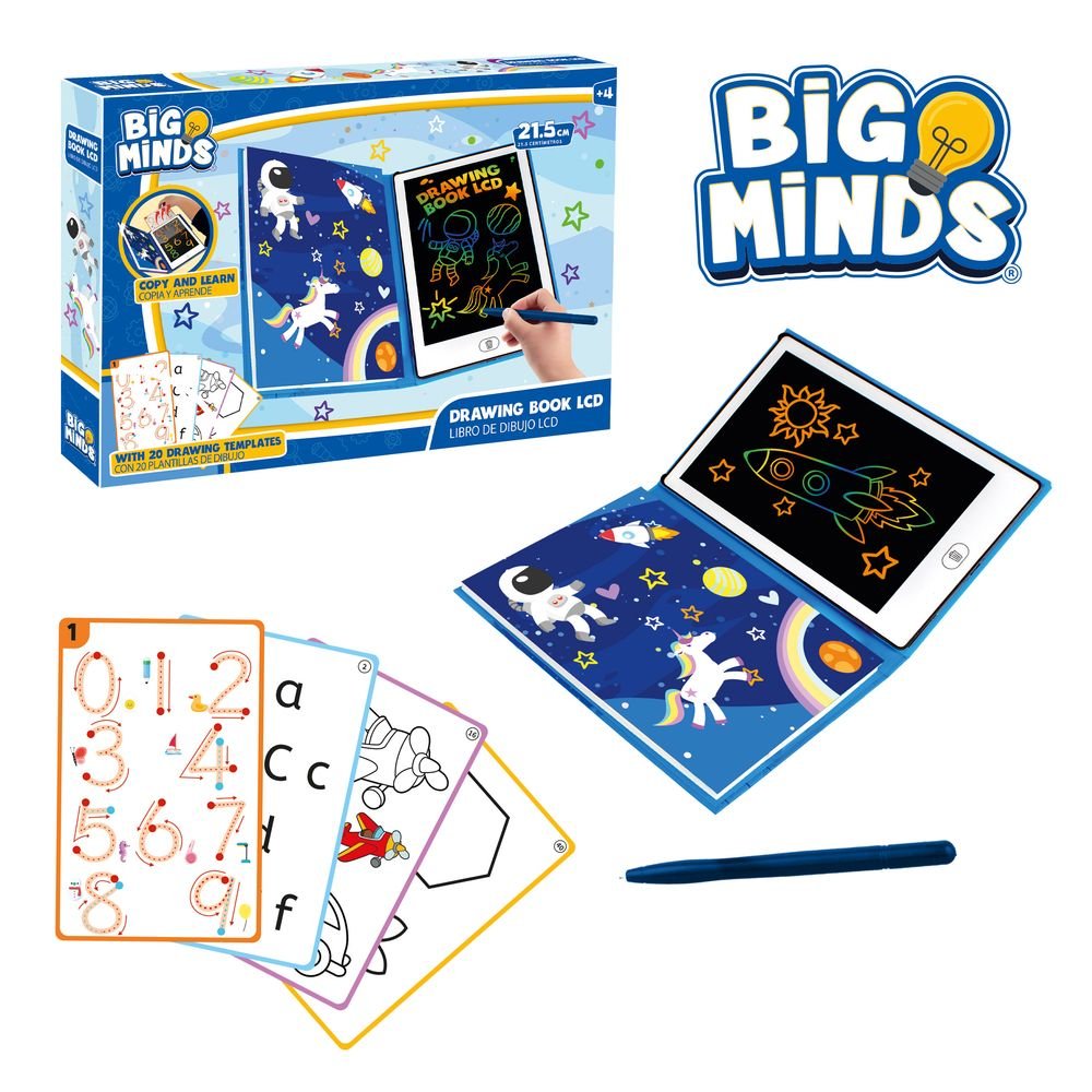 Libro de Dibujo LCD World Brands Games